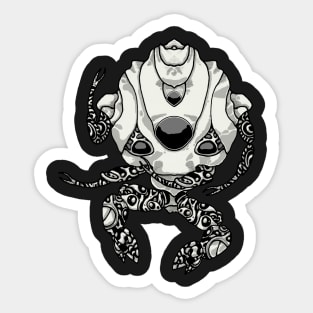 Nelashtil (black & white) Sticker
